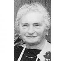 TILLIE STRONG  Obituary pic