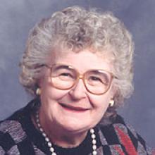 EDNA MAY OVERBY  Obituary pic