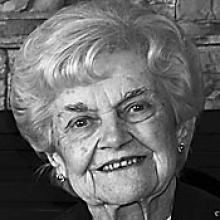 ANNE-MARIE VAN WALLEGHEM (DE BAETS)  Obituary pic