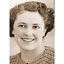 MABEL ERNESTINE CHALCROFT (CURISTON)  Obituary pic