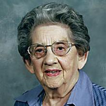 OLIVE GERTRUDE TRINDER  Obituary pic
