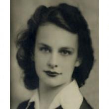 VIOLET WINNIFRED LOADER (OLIVER)  Obituary pic