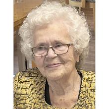 IRENE PETERS Obituary pic