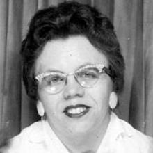 FLORENCE HARVEY  Obituary pic