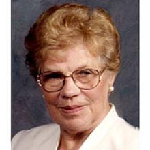 MARY STURBY  Obituary pic