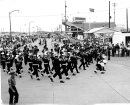Winnipeg Free Press Archives July 3, 1961 Red River Exhibition Parade, marching bands.