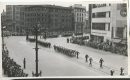 Winnipeg Free Press Archives Wartime Winnipeg (04) May 23, 1944 Army Day Parade on street car streetcar rails, Main Street heading north from Portage Avenue. fparchive