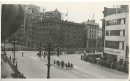Winnipeg Free Press Archives Wartime Winnipeg (06) May 23, 1944 Army Day Parade on street car streetcar rails, Main Street heading north from Portage Avenue. fparchive