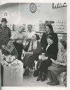Winnipeg Free Press Archives Winnipeg Blizzard (37) March 24, 1964 Blizzard Paralyzes Province Here is a group of the people stranded at the IGA store Monday night. They arc from left to right, seated, Mrs, Carl Marceniuk, 399 Harbison Ave.; Mrs. A. Wells, Kiwanis Court, St. James; Mrs. A. Askew, Kiwanis Court, St. James; Mrs. Ruth Stoesz, 1156 Penninghamc Ave., Garden City. Those standing are store manager, Orest Luhowy; Brig. Winnifred Fitch, Sunset Lodge; Miss Delene Anderson, Sunset Lodge; Mr. R. Holm, 423 Aldine St., St. James. fparchive