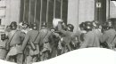 Winnipeg Free Press Archives If Day - World War II - (15) Feb. 19, 1942 Nazi Storm Troopers Demonstrate Invasion Tactics Surrounding him, they tear up his papers and scatter them on the street.  fparchive