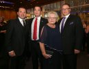 JASON HALSTEAD / WINNIPEG FREE PRESS

L-R: Lenny Baranyk, Jason Baranyk, Eleane Baranyk and Jeff Baranyk at the Canadian Cancer Society's Daffodil Gala on Sept. 28, 2018 at the RBC Convention Centre Winnipeg. Members of the Baranyk family were honourary chairs of the event. (See Social Page)
