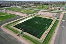 An aerial shot ... 