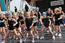 Eighty dancers ... 