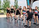 Eighty dancers ... 