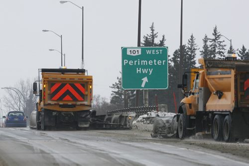 December 29, 2010 - 101229  -   West exit at the Perimeter and Main Street photographed on Wednesday, December 29, 2010 for an On7 Our Winnipeg story. John Woods / Winnipeg Free Press