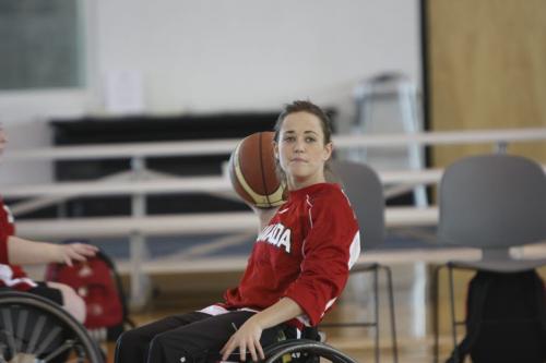 Chantell Horel - credit Wheelchair Basketball Canada for the photo. - for Al Besson story winnipeg free press