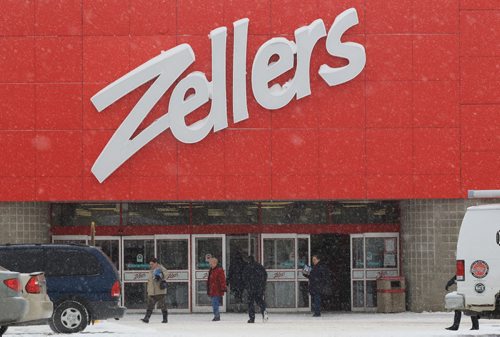JOE.BRYKSA@FREEPRESS.MB.CA Biz- ( see  story) - Zellers at Grant Park Shopping Center- For story that Target has purchased the Zellers stores in Canada and will open soon-  JOE BRYKSA/WINNIPEG FREE PRESS- JAN 13, 2011