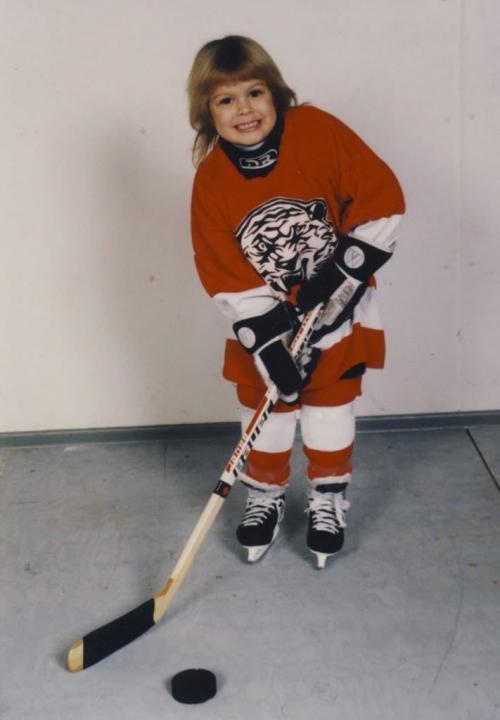 1996 Teulon Tigers Michelle Pawluk  - for Ashley Prest story Winnipeg Free Press