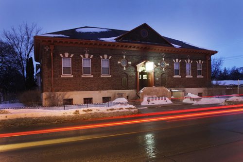 Winnipeg, Manitoba - A photograph of St. John's Library at 500 Salter on Friday, February 4, 2011.   (John Woods/Winnipeg Free Press)