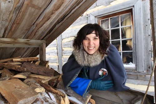 Ent- ( See Alison Mayes   story)-Ginette Lavack Walters new executive director of the Festival Du Voyageur- JOE BRYKSA/WINNIPEG FREE PRESS- Feb 14, 2010
