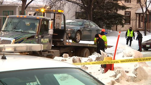 ChrisD.ca photo Elizabeth Lafantaisie's car was found on Thursday in Osborne Village. winnipeg