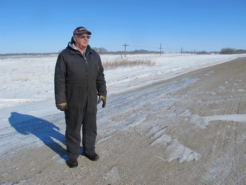 Stan Cochrane, Griswold-area farmer. Photo by Bartley Kives/Winnipeg Free Press March 1 2011.