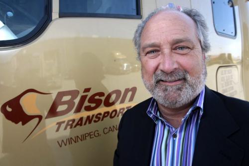 MIKE.DEAL@FREEPRESS.MB.CA 110405 - Tuesday, April 05, 2011 - Don Streuber, president and CEO of Bison Transport, which has acquired its first company in the U.S., Britton Transport out of Grand Forks. MIKE DEAL / WINNIPEG FREE PRESS
