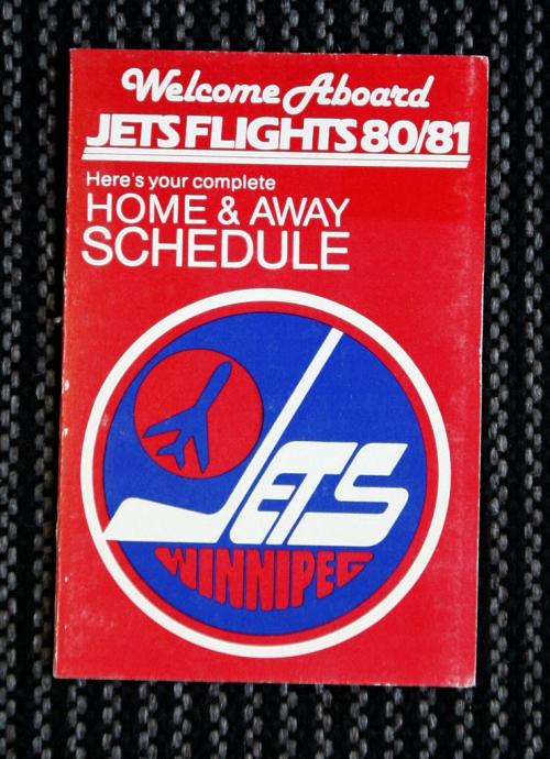 Winnipeg Free Press / June 23 2011 - ** MUST CREDIT - Face Off Sports Cards  - in pic  Jets 1980-81 schedual  - Photo Book Project - Wpg Winnipeg Jets Hockey Club - NHL National Hockey League return -  ( kgjets brings up all Wpg Jets recovered photos in Merlin new book project pics will have slug newjets ( 147 new photos added June 2011  -  for archive pics put in after june 7 2011) - ***These next Photos slugged newjets2 for photos afterJune 14 20011( ken gigliotti staff ) )  photos cannot be  published without written permission from the Winnipeg Free Press and credit must include  the Winnipeg Free Press