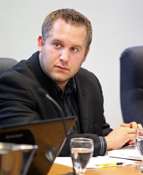 Brandon Sun Councillor Stephen Montague, for city council, flood parade brou-haha (Colin Corneau/Brandon Sun)