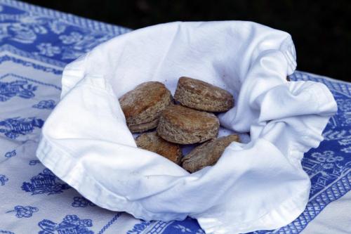 RECIPE SWAP - Biscuits from Nikki's Hommade Biscuit mix. July 11, 2011 (BORIS MINKEVICH / WINNIPEG FREE PRESS)