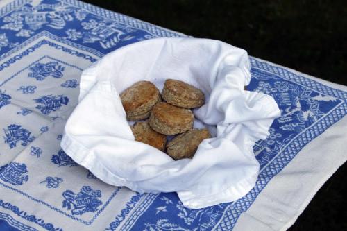RECIPE SWAP - Biscuits from Nikki's Hommade Biscuit mix. July 11, 2011 (BORIS MINKEVICH / WINNIPEG FREE PRESS)