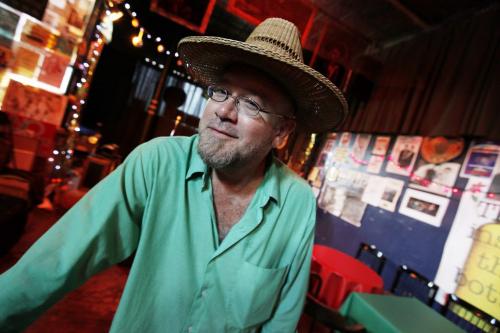 John Scoles, owner of Times Change(d), poses for a photo at his bar in Winnipeg, Friday, July 15, 2011.  John Woods/Winnipeg Free Press