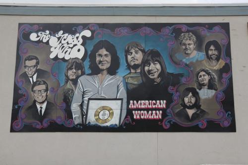 The Guess Who mural on Long and McQuade in Winnipeg, Wednesday, July 20, 2011.  John Woods/Winnipeg Free Press