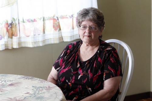 Janet Gooden is a Minnesotan grannie that was wrongly accused of smuggling drugs into Canada. She lives in Warroad, MN. July 25, 2011 (BORIS MINKEVICH / WINNIPEG FREE PRESS)