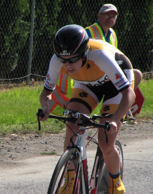 Manitoba cyclist Karlee Gendron wins medal at Western Canada Summer Games in Kamloops BC Photo by Kristy Slough For Winnipeg Free Press