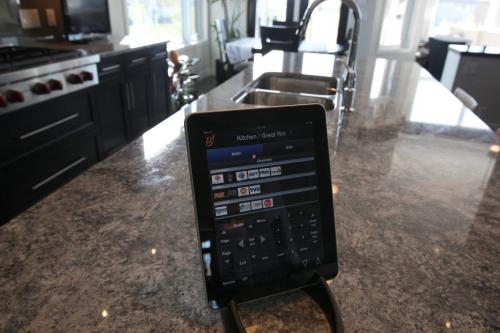 High Tech Home Integration system can be controled anywhere in home via Ipad- controls functions in home-74 Brookstone Place in South Pointe- See Todds story  August 23, 2011   (JOE BRYKSA / WINNIPEG FREE PRESS