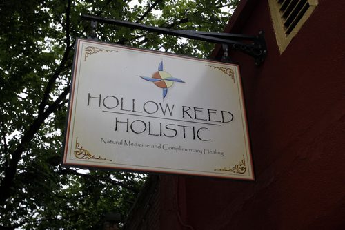 Chad Cornell runs Hollow Reed Holistic on Westminister Ave.  Sept 1, 2011 (BORIS MINKEVICH / WINNIPEG FREE PRESS)
