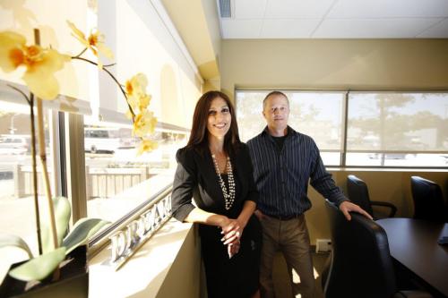 Dianna and Dan Davidson, sister and brother and co-owners of Magellan Vacations which is a all luxury travel agency. See Business sstory. Sept  08, 2011 (RUTH BONNEVILLE) / WINNIPEG FREE PRESS)