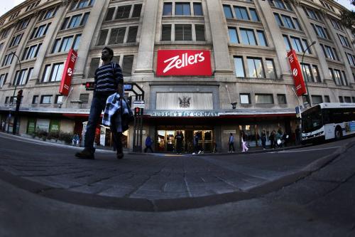 Zellers in the Bay downtown has been passed over as a Target location. Photographed Friday, September 23, 2011. (John Woods/Winnipeg Free Press)
