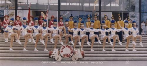 winnipeg blue bomberettes - 1962 in seattle Worlds' Fair  - for winnipeg free press