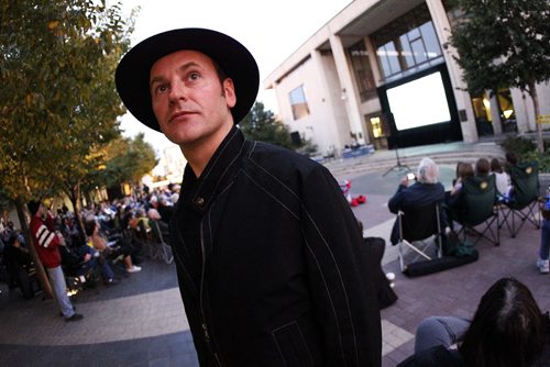 Danny Schur was on hand to launch Mike's Bloody Saturday, his latest documentary about the 1919 general strike, as part of Culture Days in Winnipeg Saturday, October 1, 2011.  (John Woods/Winnipeg Free Press)