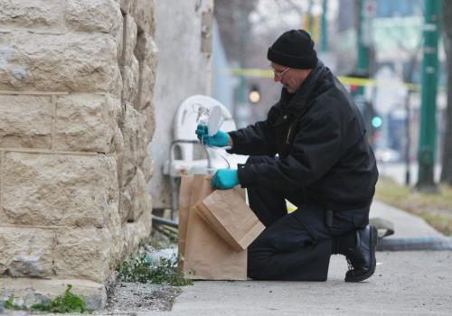 An overnight fire in the Vermont Court building at Carlton Street and Qu'Appelle Ave sent at least one person to hospital. 111112 Mike Deal / Winnipeg Free Press