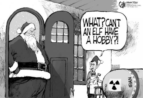 Cam Cartoon: Elf Hobby Winnipeg Free Press