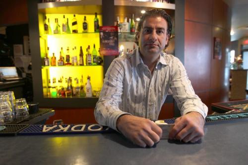 Nick Zifarelli who owns Nicolinos casual fine dining and the Orbit room says the MLCC new rules on identification for consuming alcohol are confusing and not well thought out  - See Geoff Kirbyson story December 12, 2011   (JOE BRYKSA / WINNIPEG FREE PRESS)