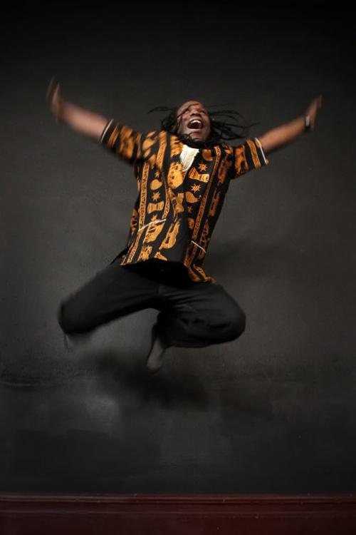 December 27, 2011 - 111227  -  Casimiro Nhussi, instructor and artistic director, performs at the NAfro Dance Centre in Winnipeg Tuesday, December 27, 2011. Nhussi is from Mozambique. John Woods / Winnipeg Free Press