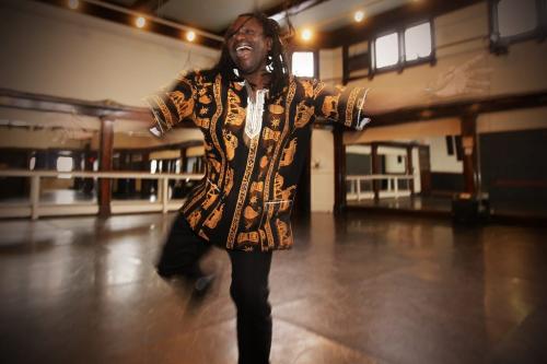 December 27, 2011 - 111227  -  Casimiro Nhussi, instructor and artistic director, performs at the NAfro Dance Centre in Winnipeg Tuesday, December 27, 2011. Nhussi is from Mozambique. John Woods / Winnipeg Free Press