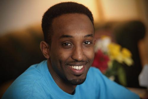 December 27, 2011 - 111227  -  Daadir Faarax Yare, an immigrant from Somalia, is photographed in his apartment in Winnipeg Tuesday, December 27, 2011.  John Woods / Winnipeg Free Press