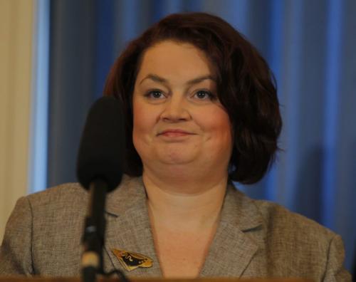 Jennifer Howard, minister of family services and labour.  January 13, 2012 BORIS MINKEVICH / WINNIPEG FREE PRESS