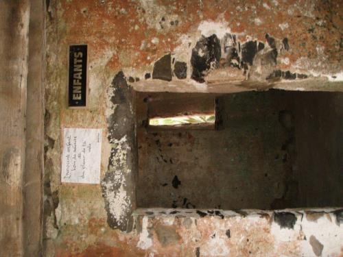 This is the cell where African children were kept after being taken from their mothers. lindor reynolds winnipeg free press