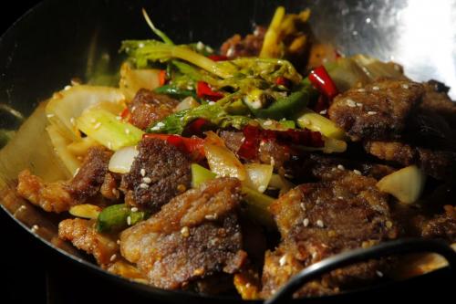 Yougot Chinese Restaurant Inc. - Hunan beef. January 18, 2012 BORIS MINKEVICH / WINNIPEG FREE PRESS